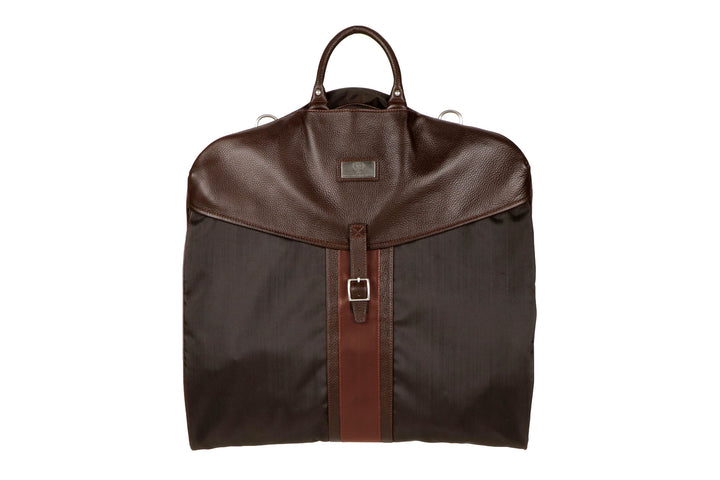 Rudyard Saddle Leather Coachman Garment Bag