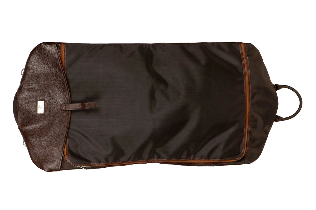 Rudyard Saddle Leather Coachman Garment Bag