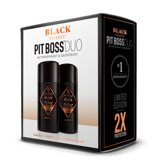 Pit Boss Black Reserve Duo 2-Pack Antiperspirant