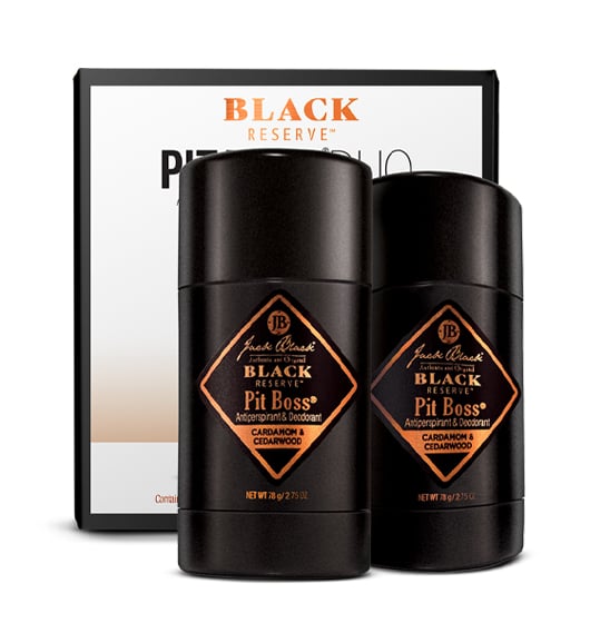 Pit Boss Black Reserve Duo 2-Pack Antiperspirant