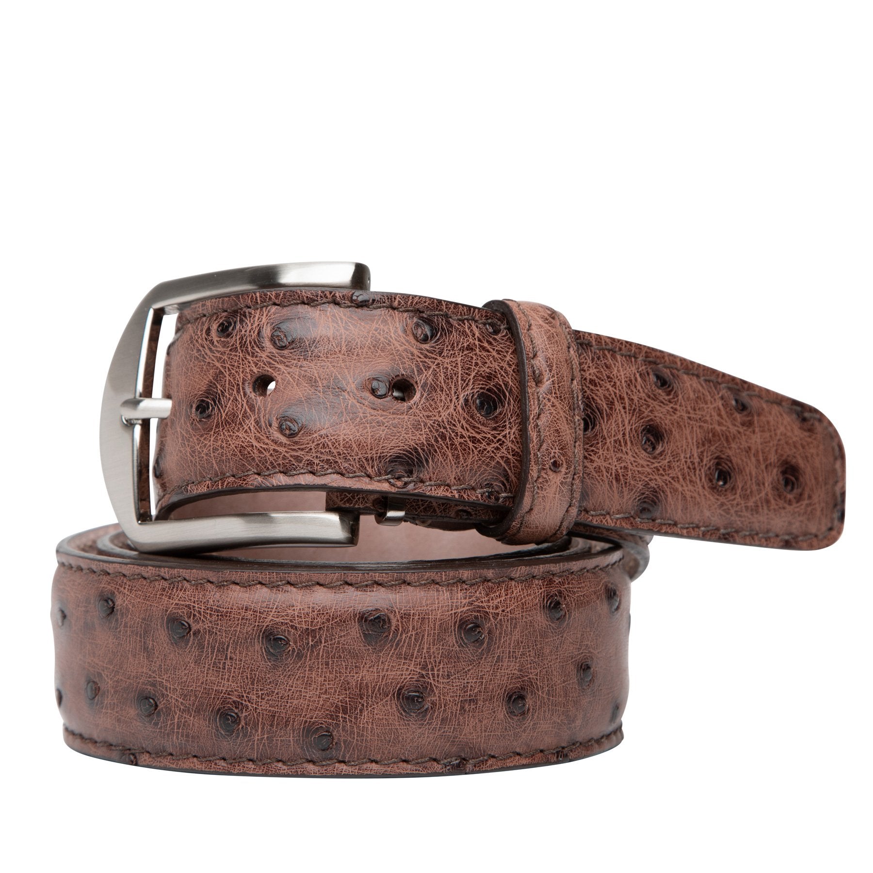 Ostrich custom deals belt