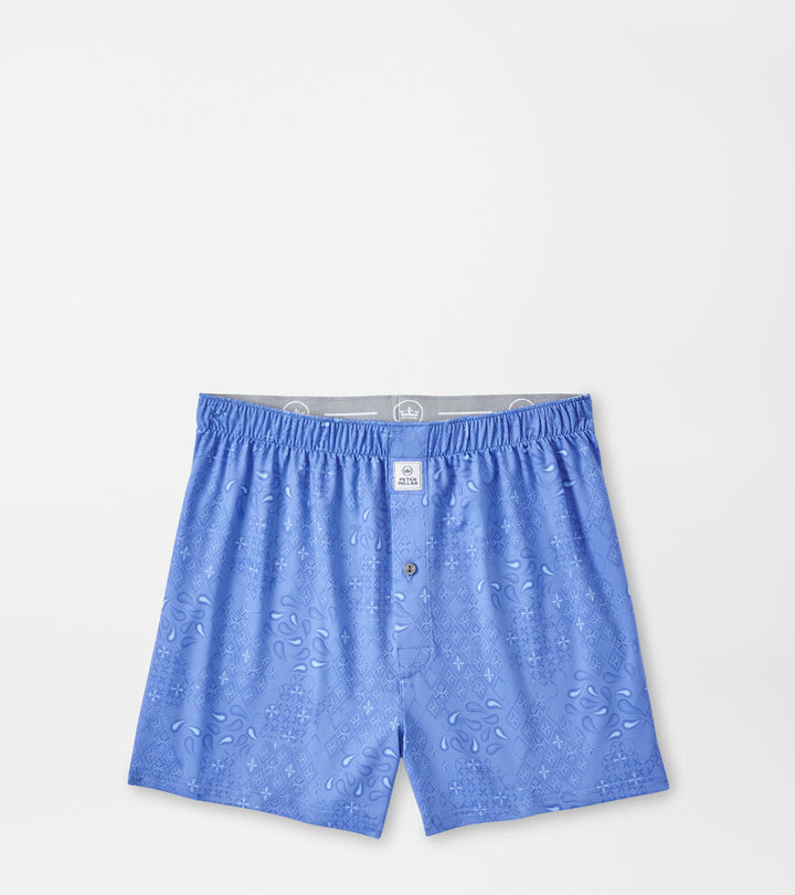 Geo Paisley Performance Boxer Short