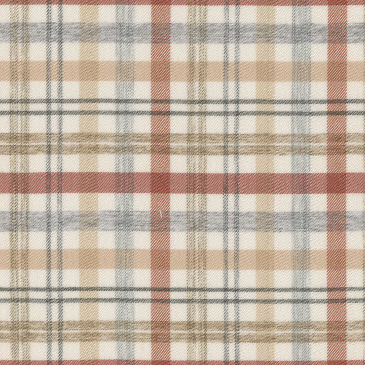 Soft Performance Melange Plaid in Spice