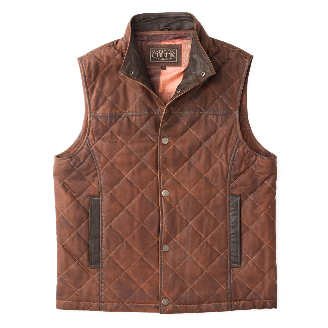 Beaver Creek Lightweight Leather Vest